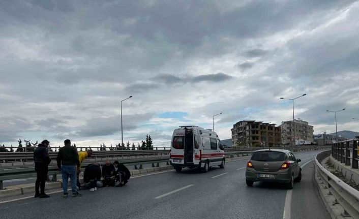 Kuşadası’nda motosiklet kazası: 1 yaralı