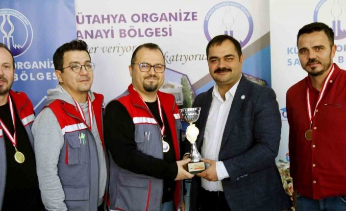 Kütahya OSB’de ’Tavla Turnuvası’nın şampiyon belli oldu