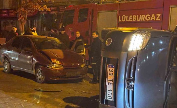 Lüleburgaz’da trafik kazası: 1 yaralı