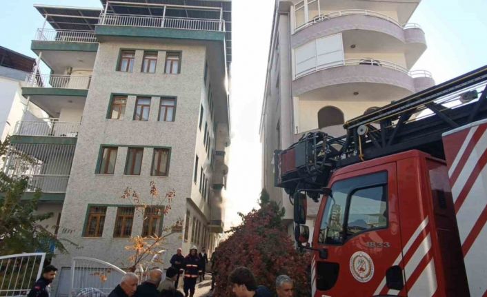 Malatya’da ev yangını