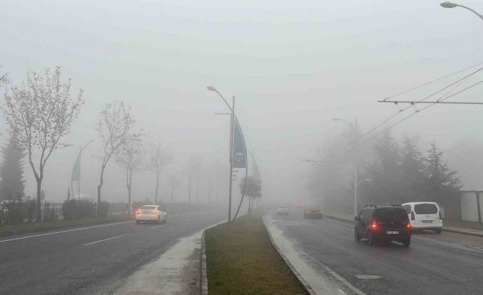 Malatya’da sis etkili oldu