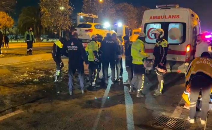 Maltepe’de trafik kazası: 4 yaralı