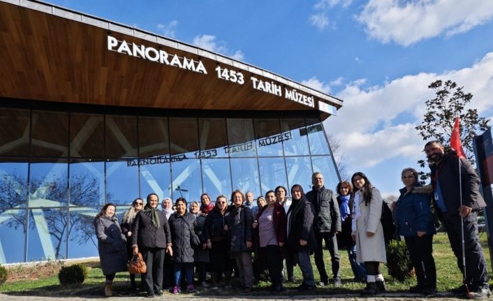 Maltepeliler dünyanın ilk tam panoramik müzesini ziyaret etti