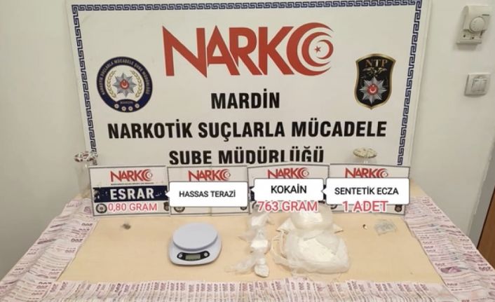 Mardin’de uyuşturucu operasyonunda 2 kişi tutuklandı