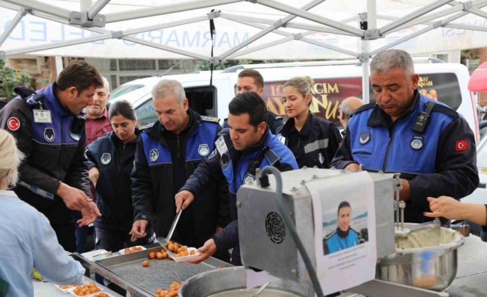 Marmaris’te vefat eden zabıta komiseri Çetin unutulmadı