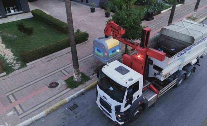 Mersin Yenişehir’de sessiz çöp toplama dönemi başladı