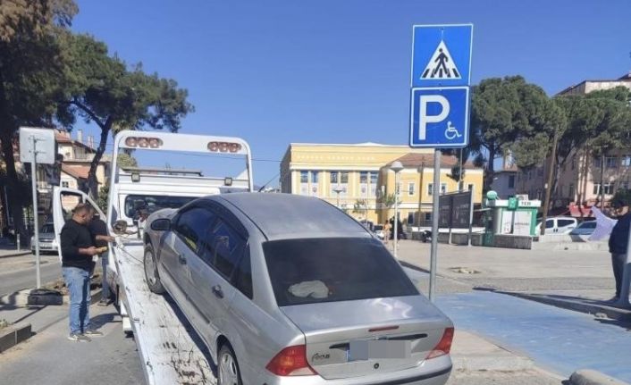 Milas’ta engelli park yerlerine sıkı denetim