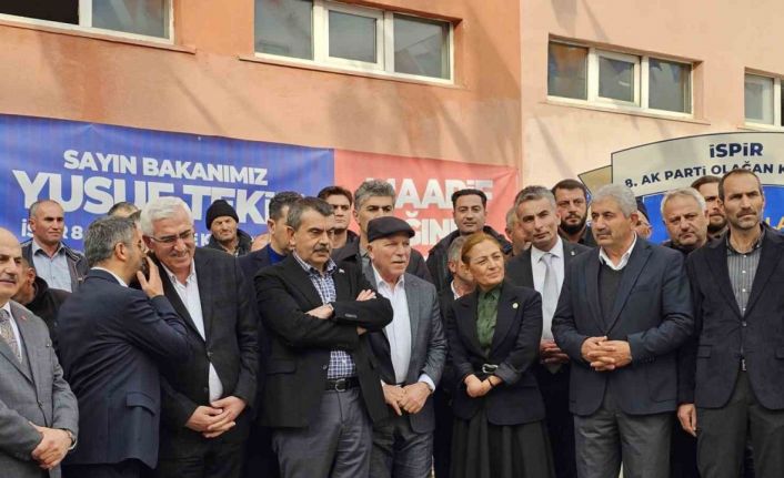 Milli Eğitim Bakanı Tekin, Erzurum’da ilçe kongrelerine katıldı