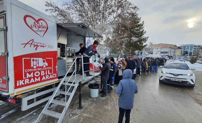 Mobil ikram aracı 3 yılda 400 bin vatandaşa hizmet verdi