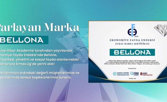 Mobilya sektörünün elmas markası ‘Bellona’