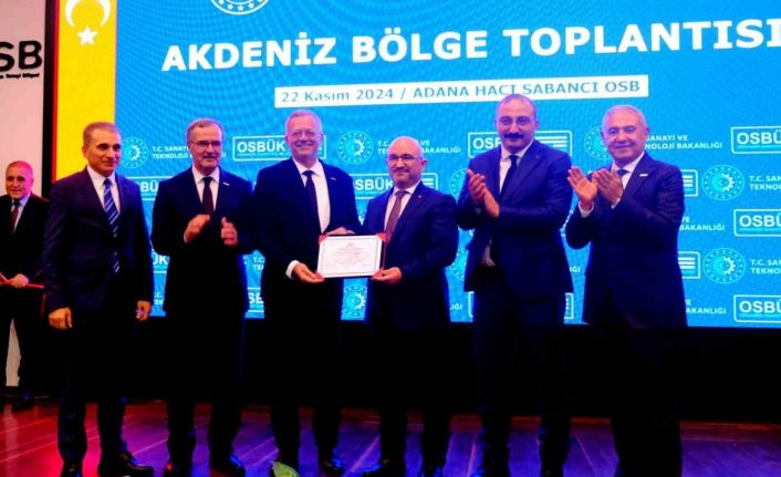 MTOSB, ’Yeşil OSB Belgesi’ almaya hak kazandı