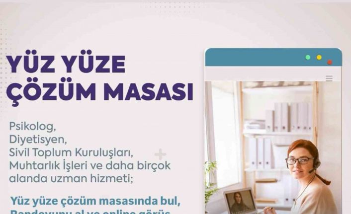 Muğla Büyükşehir Belediyesi’nden dijital hizmet: Yüz Yüze Çözüm Masası Projesi