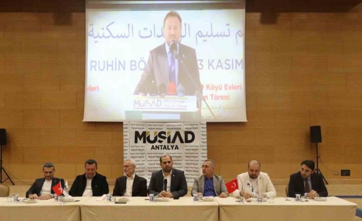 MÜSİAD Antalya Dost Meclisi Hasbihal ve VEFA Toplantısı