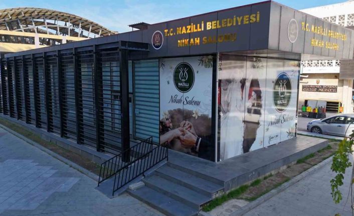 Nazilli Belediyesi yeni Nikah Salonu hizmete açıldı