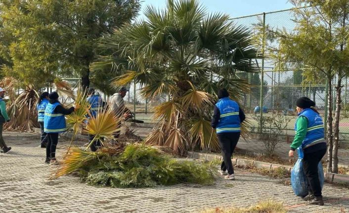 Nazilli Belediyesi’nden, İsabeyli Kampüsü’nde temizlik çalışması