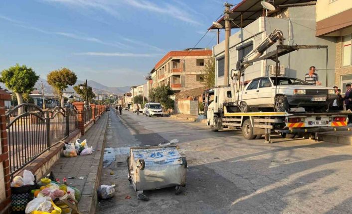 Nazilli’de otomobil takla attı: 4 yaralı