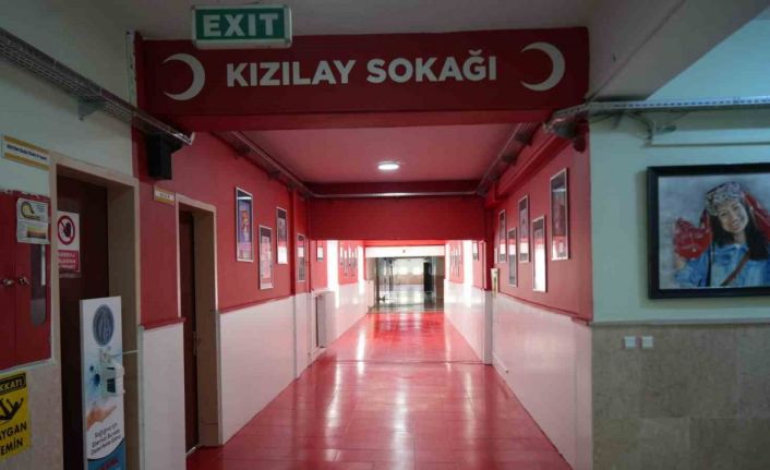 Niğde Güzel Sanatlar Lisesi’nde Hilal-i Ahmer Sokağı açıldı