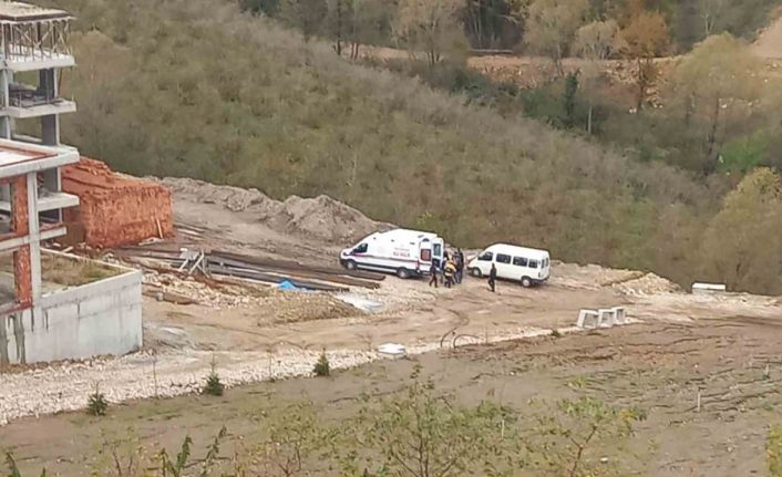 Ordu’da inşaatın 4’üncü katından düşen işçi yaralandı