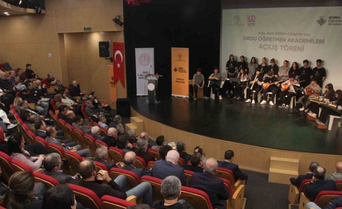 Ordu’da Öğretmen Akademileri’nin açılış programı düzenlendi