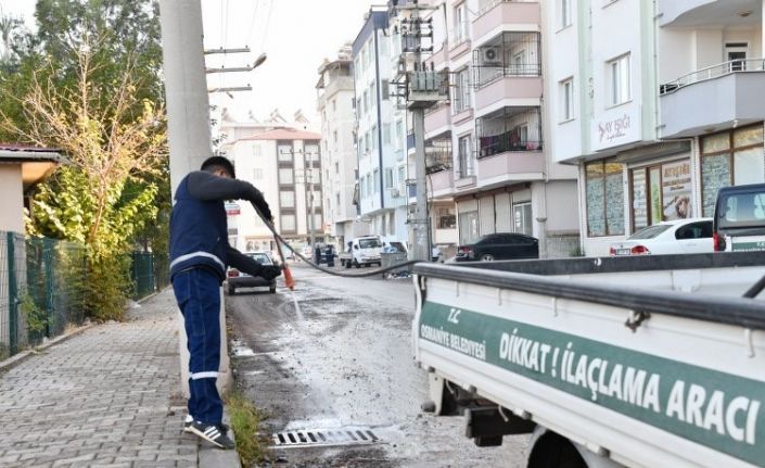 Osmaniye’de rögarlarda ilaçlama çalışması