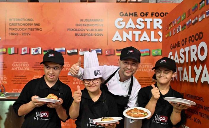 Özel çocuklar Gastro Antalya’da yarıştılar