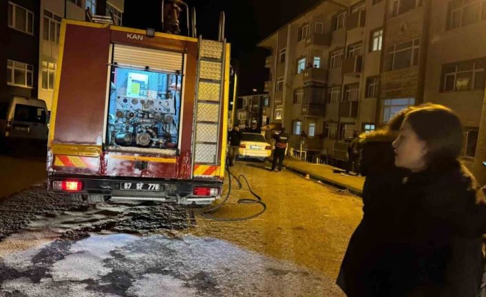 Park halindeki araç, sahibi vefat ettikten 1 ay sonra yandı