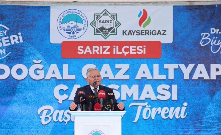 Pınarbaşı ve Sarız’da doğalgaz ateşi yanıyor