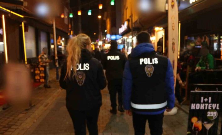 Polis eğlence mekânlarında huzur uygulaması yaptı