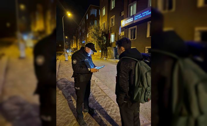 Polis ve bekçi ekiplerinden geniş çaplı denetim