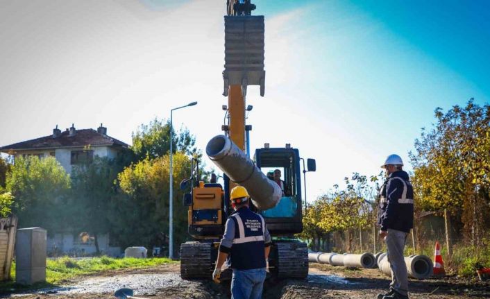 Sakarya’da o mahallenin yağmur suyu altyapısı kışa hazır