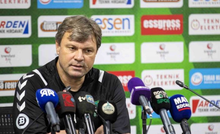 Sakaryaspor - Kocaelispor maçının ardından