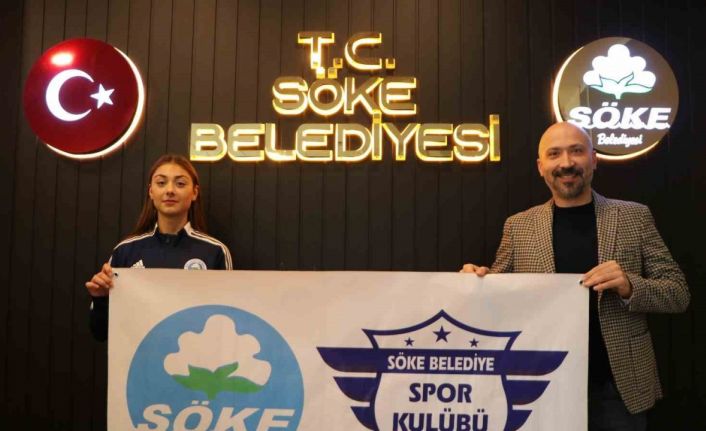 Şampiyon sporcu Tuana Akgün, Söke Belediyespor’da