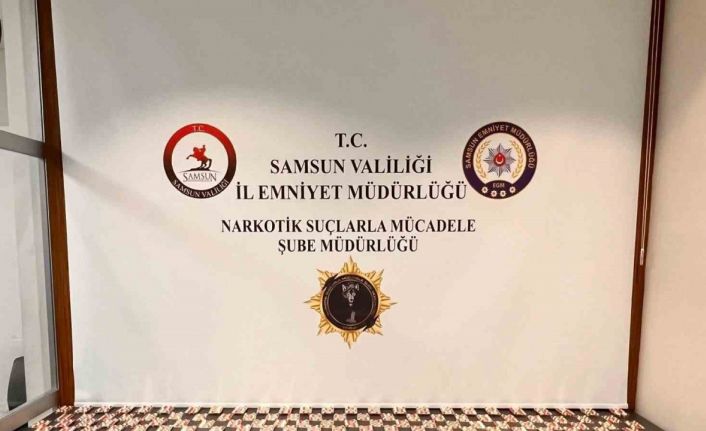 Samsun’da 2 bin 936 adet uyuşturucu hap ele geçirildi