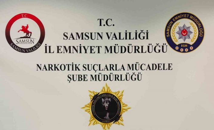 Samsun’da 3 bin 472 adet uyuşturucu hap ele geçirildi