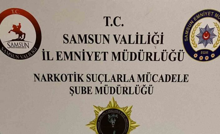 Samsun’da 64 gram metamfetamin ile yakalanan bir kişi gözaltına alındı