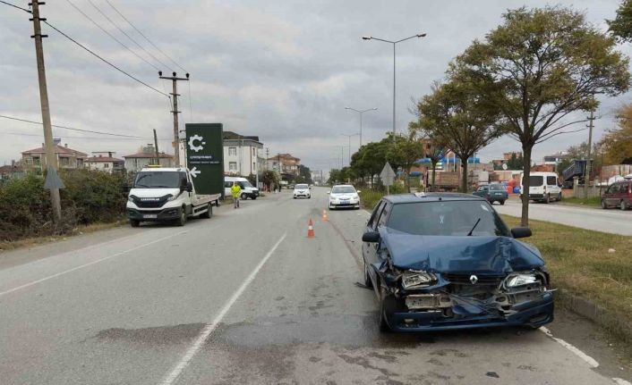 Samsun’da trafik kazası: 1 yaralı