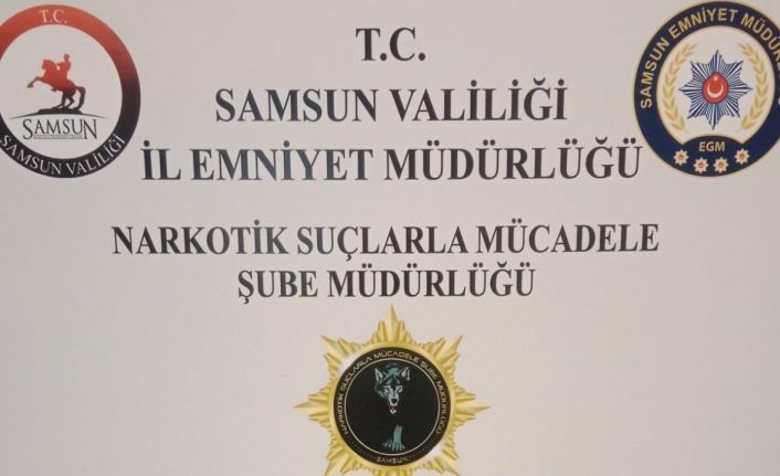 Samsun’da uyuşturucu maddeler ele geçirildi