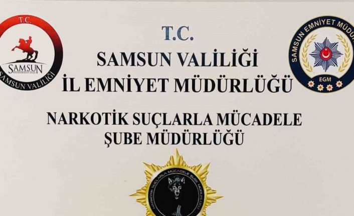 Samsun’da uyuşturucu operasyonu: 1 gözaltı