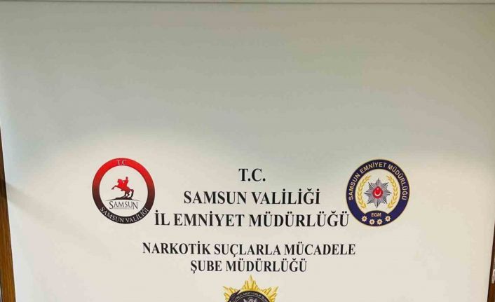 Samsun’da uyuşturucu operasyonu: 3 gözaltı