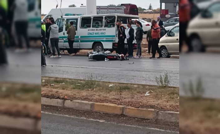 Şanlıurfa’da tırın çarptığı motosiklet sürücüsü öldü