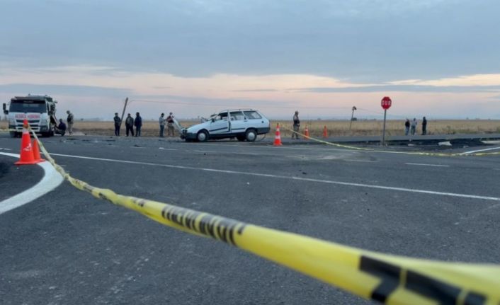 Şanlıurfa’da trafik kazası: 1 ölü, 3 yaralı