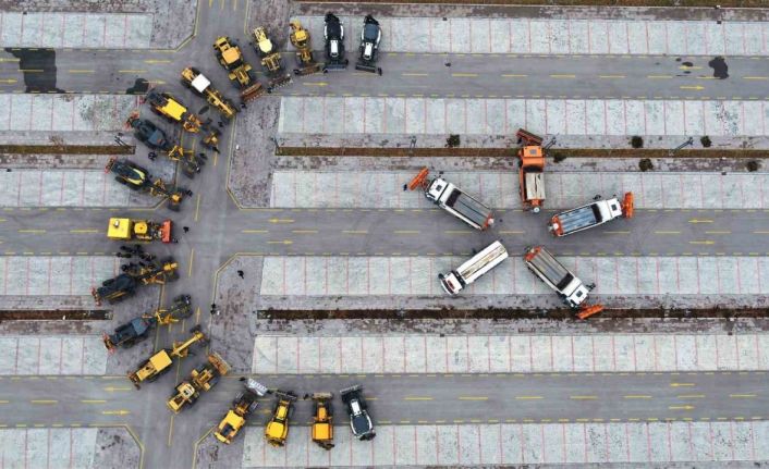 Selçuklu Belediyesi kış öncesi tüm hazırlıklarını tamamladı