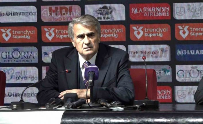 Şenol Güneş: “Oyun olarak da bizim için hayal kırıklığı”