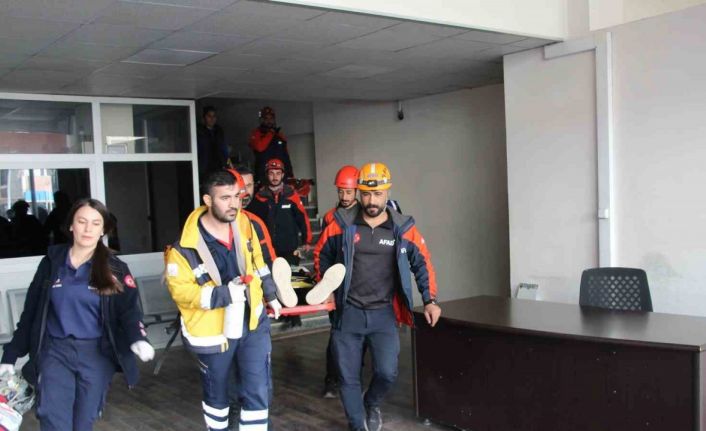 Şırnak’ta deprem tatbikatı