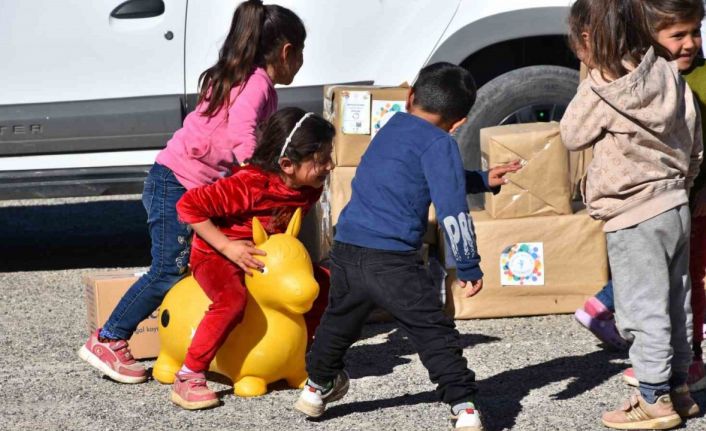 Siverek’te anaokulu öğrencilerinden anlamlı çalışma