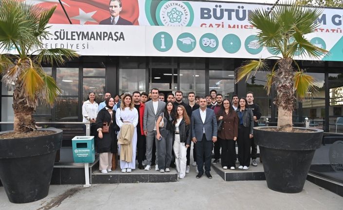 Süleymanpaşa Belediyesi’nde sınav döneminde üniversite öğrencilerine destek