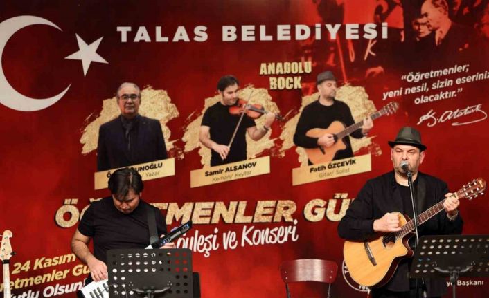 Talas’ta Öğretmenler Günü’ne özel konser ve söyleşi