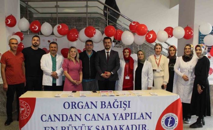 Tatvan Devlet Hastanesinde “Organ Bağışı Haftası” etkinliği düzenlendi