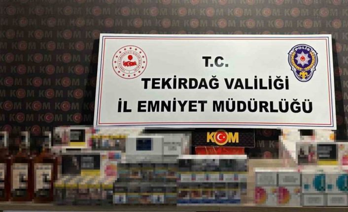 Tekirdağ merkezli 5 ilde dev operasyon: Binlercesi ele geçirildi