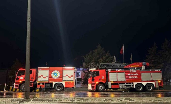 Tekirdağ’da kimyasal fabrikasında korkutan patlama